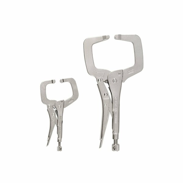 Tekton Locking C-Clamp Set 2-Piece CLC91001